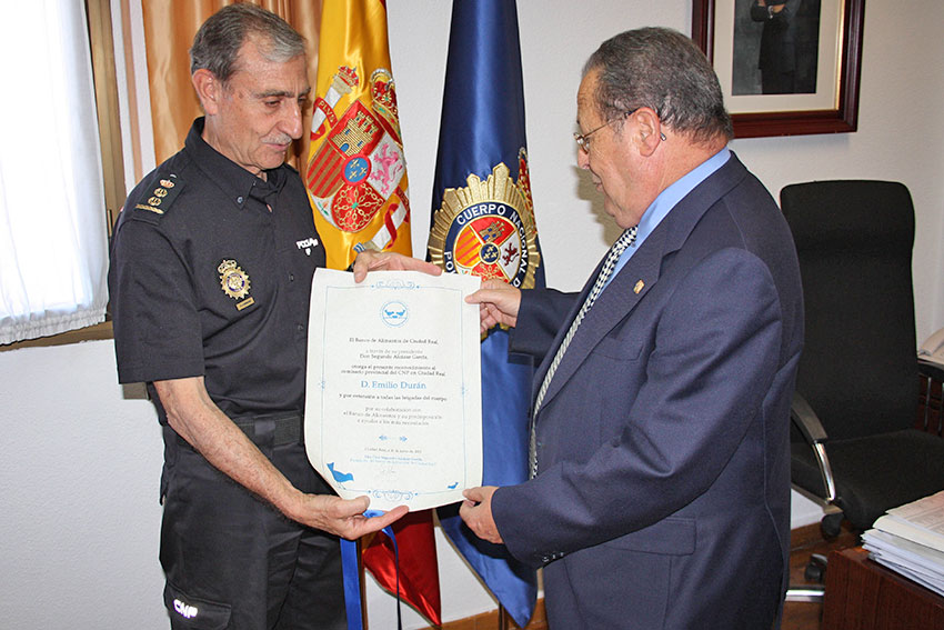 Reconocimiento al Cuerpo Nacional de Policía en Ciudad Real