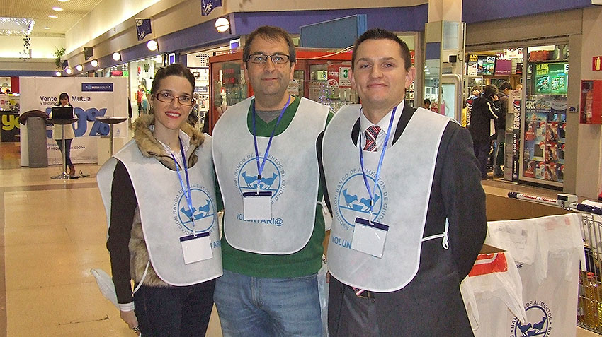 voluntarios para La Gran Recogida 