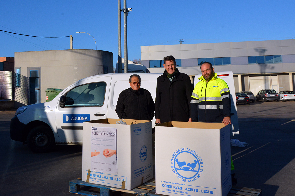 Campaña de recogida de alimentos de Aquona