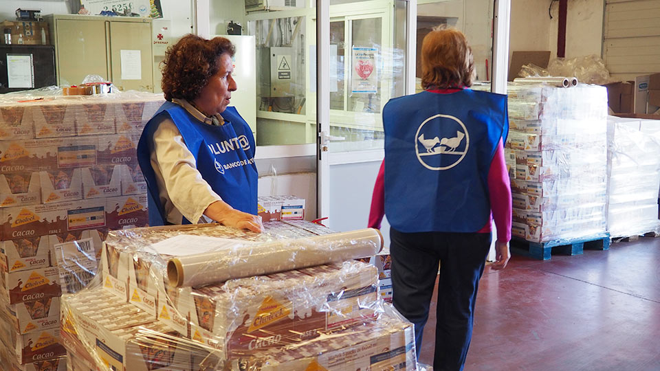 Voluntarias del Banco de Alimentos de Ciudad Real